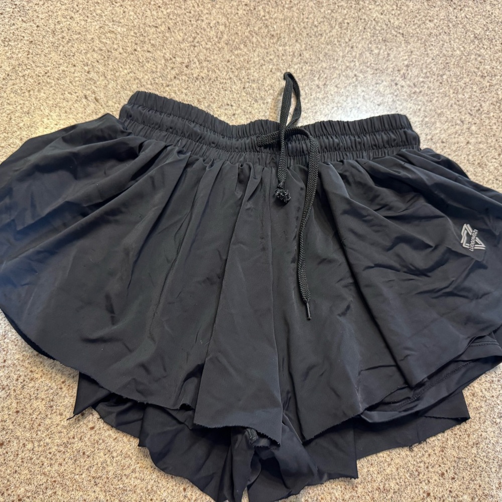 Black Women's Athletic Shorts